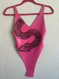 S, M Pink Snake Fortuna Body