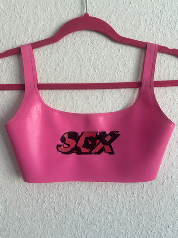 XS Pink Leopard SEX Rufila Top